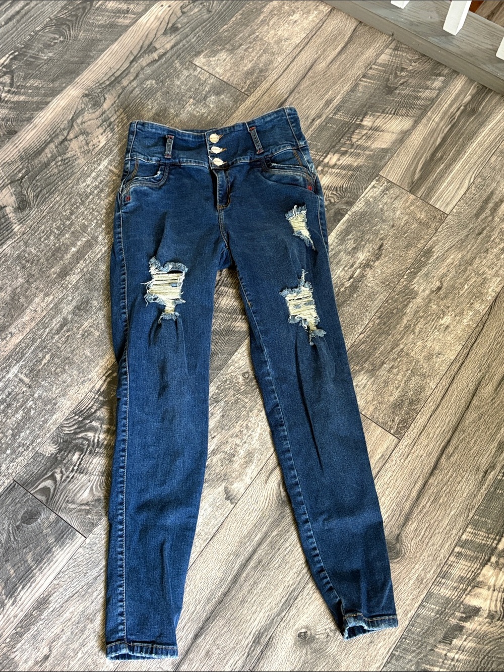 Colombian High-Waisted Butt Lift Jeans